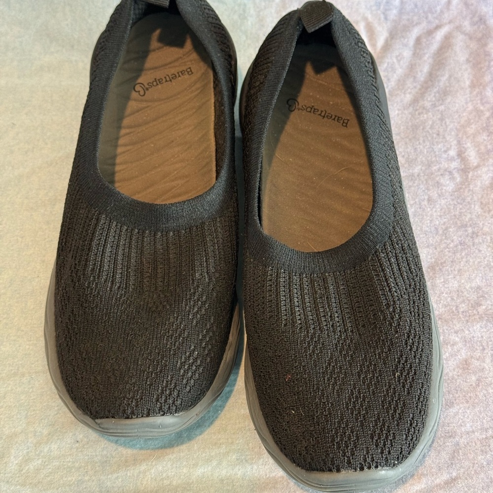 Black Slip-On Shoes